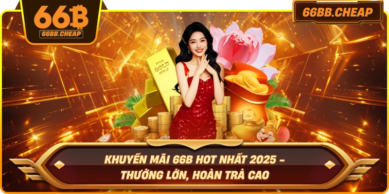 Khuyến Mãi 66B Hot Nhất 2025 - Thưởng Lớn, Hoàn Trả Cao